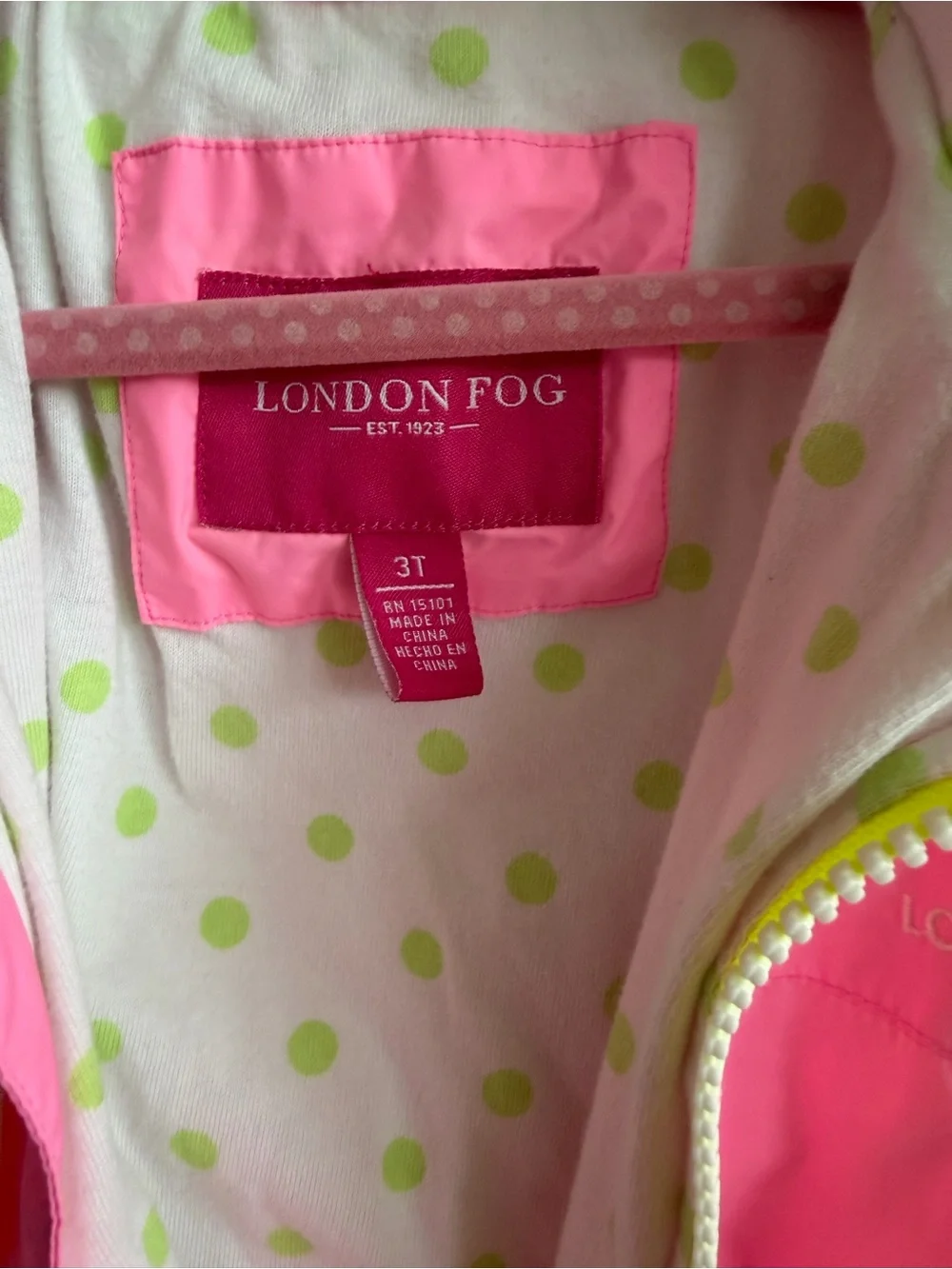 London Fog cute hooded